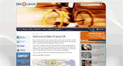 Desktop Screenshot of bike4cancer.org